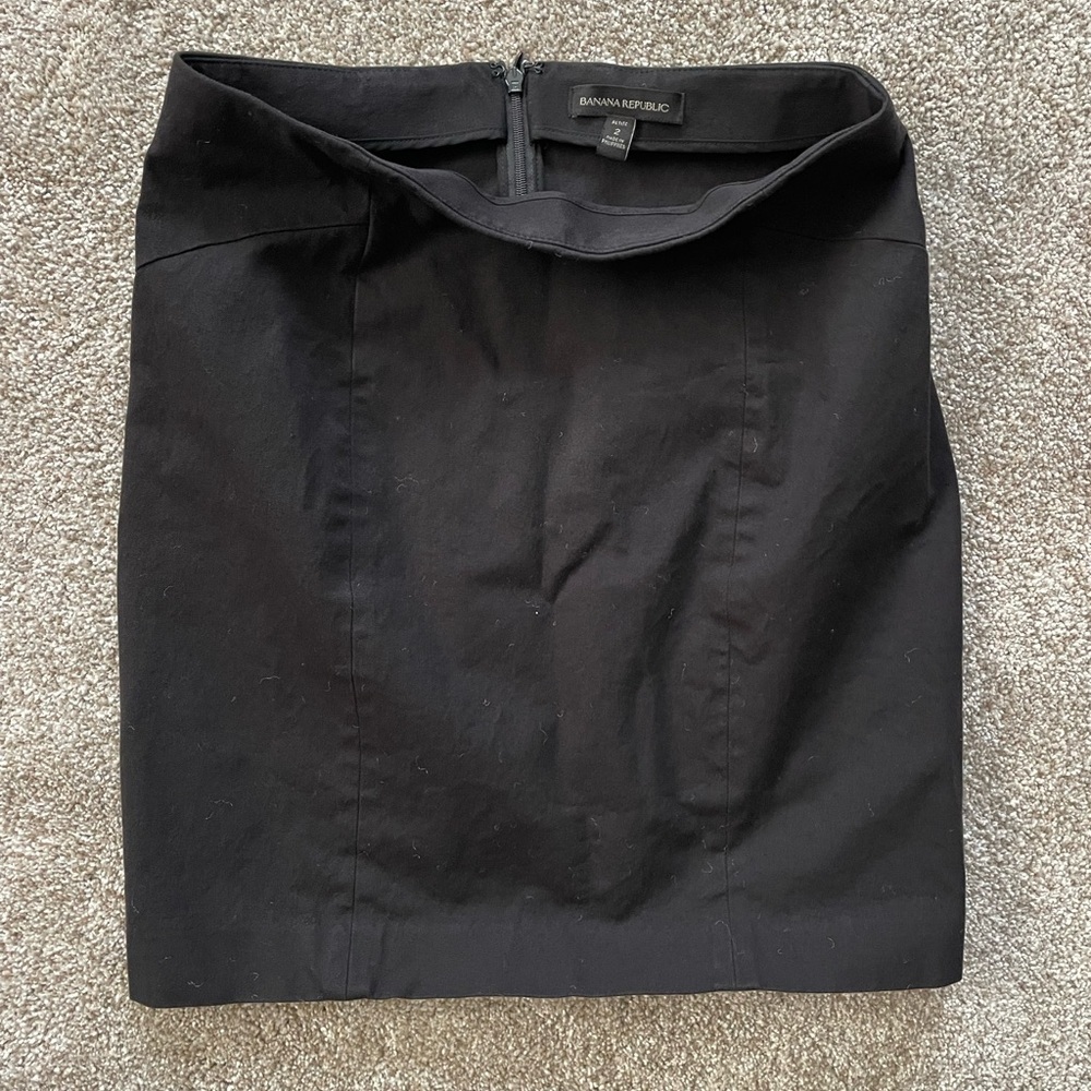 Banana Republic Black Pencil Skirt